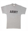 Hemd,US-Imitat<br>TShirt <br>Aufschrift Army<br>--- grau