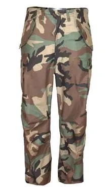 (!) Hose,US--- M65--- woodland
