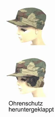 M�tze,US--- BDU--- woodland--- gebr