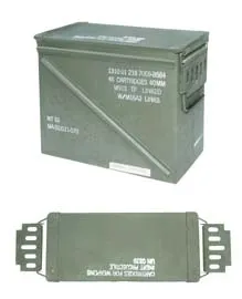 Kiste,USMetall Muni--- Gr.L--- Breitformat