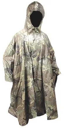 Poncho,USTarn Regen--- woodland