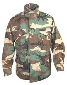 Jacke,US--- M65--- woodland