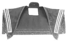 Kragen,BwMarine--- m.Knopfl�chern
