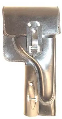 Tasche,D/NVAWK2 Leder--- Pistole--- Signal