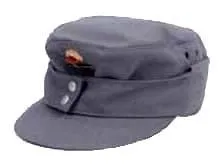M�tze,Bw--- Heer--- m.Kn�pfen--- grau